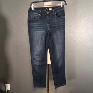 1822 denim dark wash straight